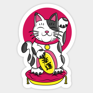 Maneki Neko Sticker